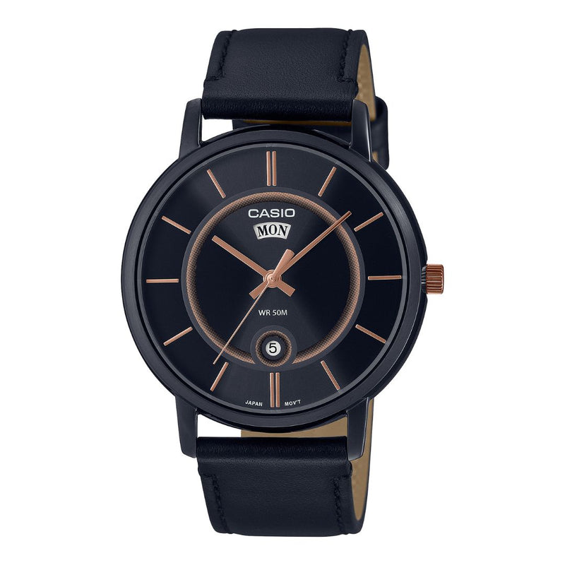 Reloj Casio Modelo MTP-B120BL-1A Diseño Elegante