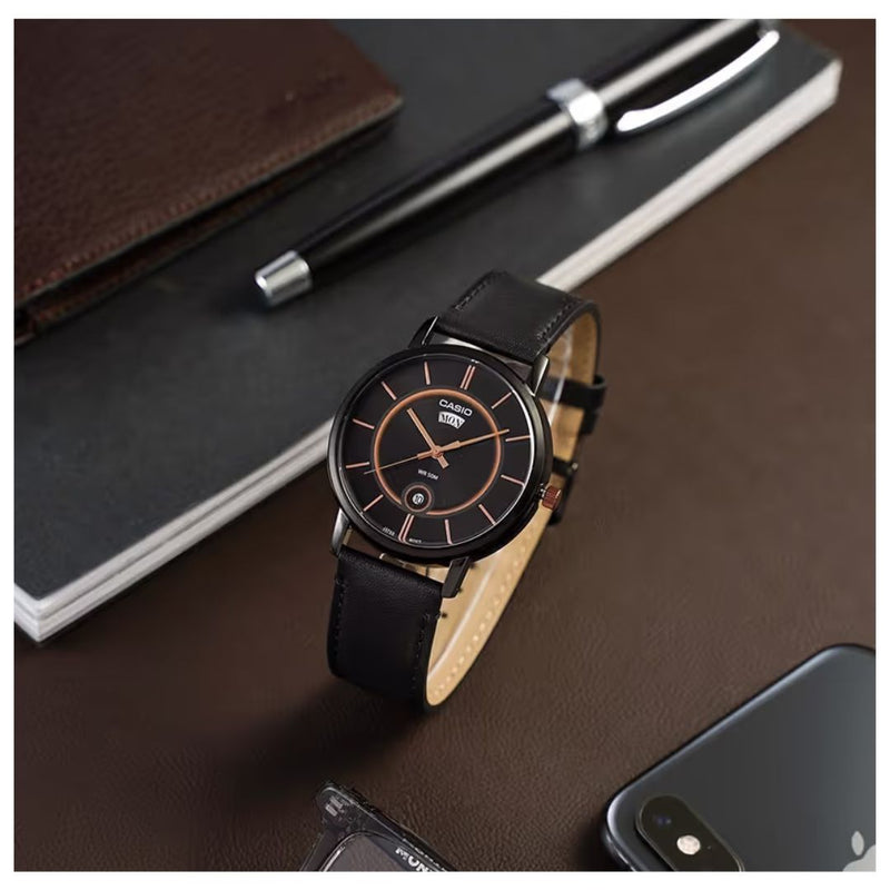 Reloj Casio Modelo MTP-B120BL-1A Diseño Elegante