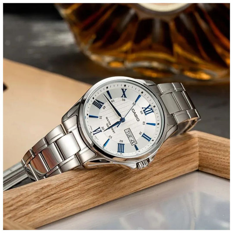 Reloj Casio Modelo MTP-1384D-7A2 Diseño Elegante