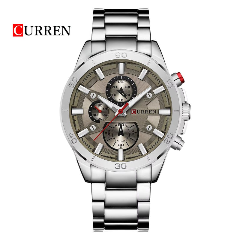 Reloj CURREN 8275 Elegante Para Hombre - Beige