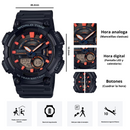 Reloj Casio Modelo AEQ-110W-1A2 Diseño Deportivo