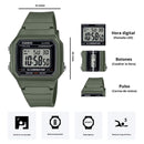 Reloj Casio Modelo W-217H-3A Diseño Deportivo