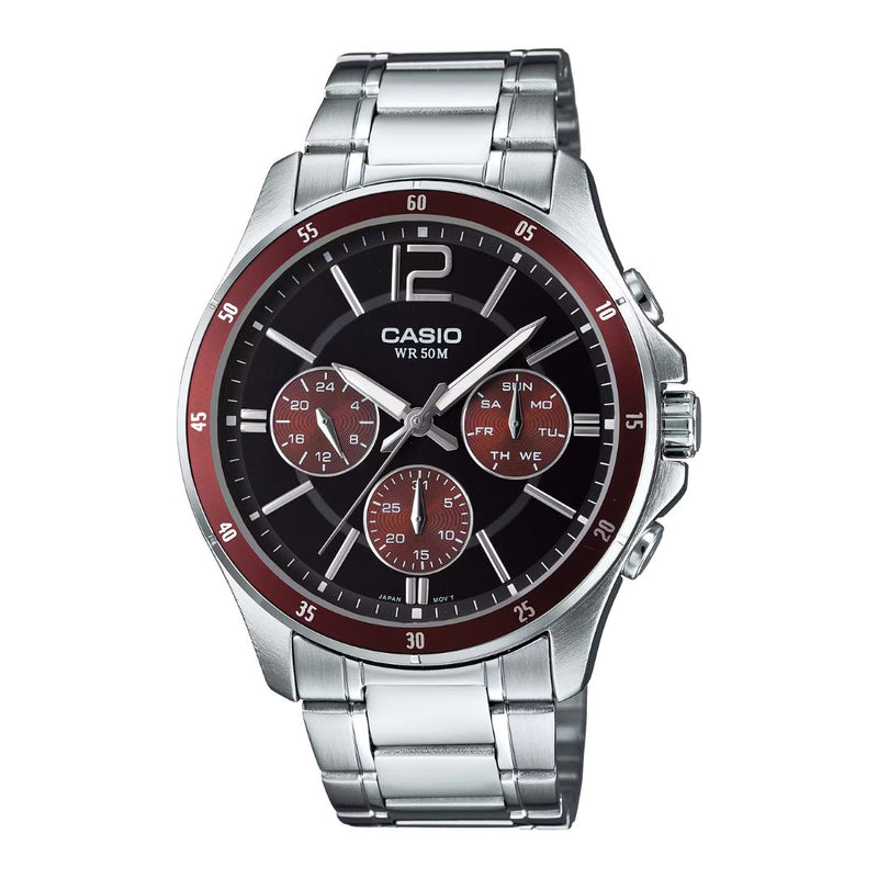 Reloj Casio Modelo MTP-1374D-5A Diseño Elegante