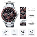 Reloj Casio Modelo MTP-1374D-5A Diseño Elegante