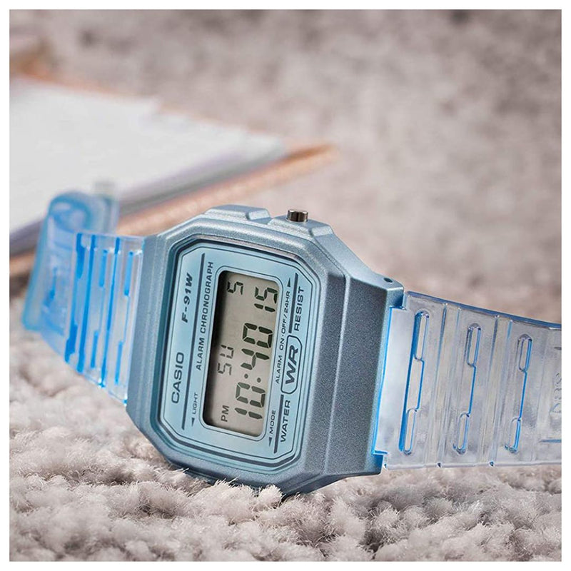 Reloj Casio Modelo F-91WS-2DF Diseño Casual