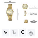 Reloj Casio LTP-V006G-9B Diseño Casual