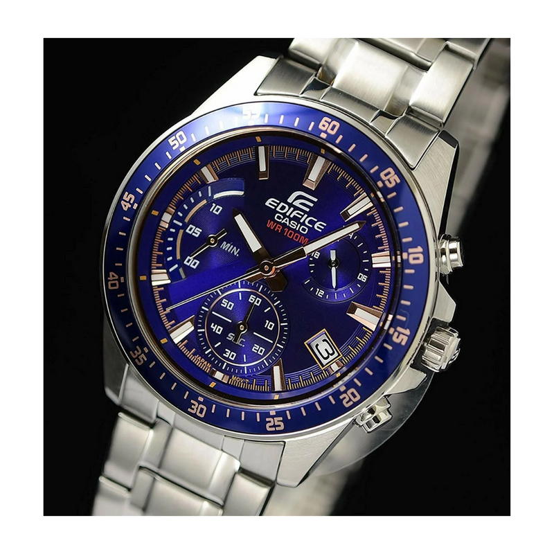 Reloj Casio Edifice  EFV-540D-2A Diseño Deportivo