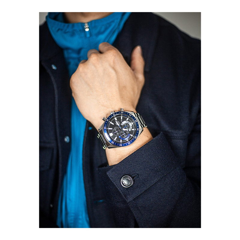 Reloj Casio Edifice EFV-620D-1A2V Diseño Deportivo