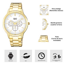 Reloj Q&Q  Modelo A01A-005PY Diseño Elegante
