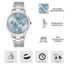 Reloj Q&Q A04A-003PY  Diseño Elegante