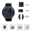 Reloj Q&Q G08A-501VY Diseño Deportivo