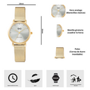 Reloj Q&Q Modelo C35A-006PY Diseño Elegante