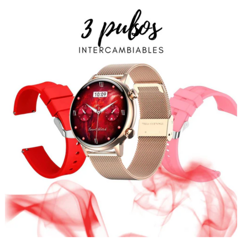 Reloj inteligente G-Tide Romance Pantalla AMOLED - Oro rosa