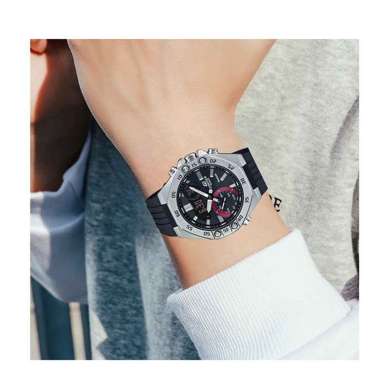 Reloj Casio Edifice ECB-10P-1A Cronografo Diseño Deportivo
