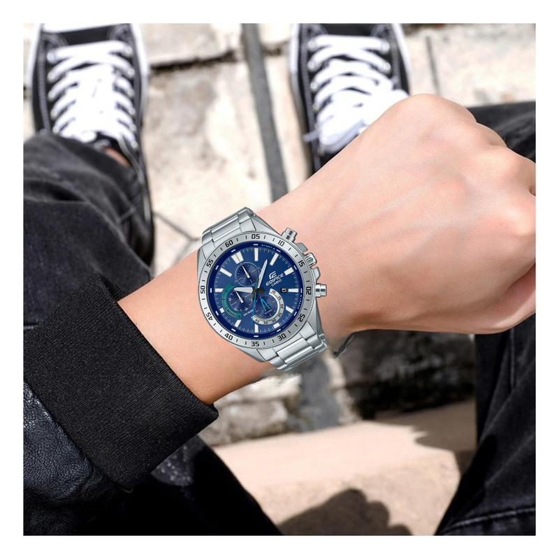 Reloj Casio EDIFICE EFV-620D-2AV Diseño Deportivo