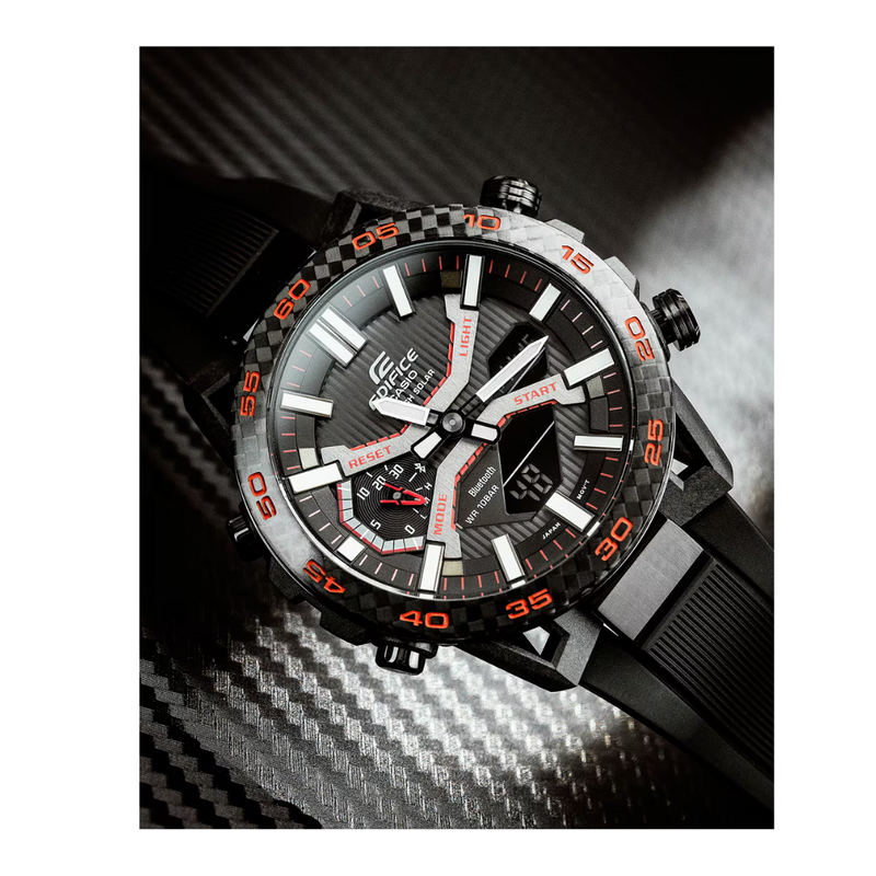 Reloj Casio ECB-2000PB-1A Cronografo Diseño Deportivo
