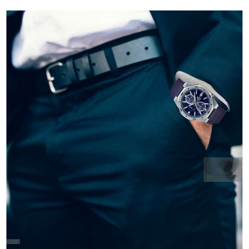 Reloj Casio Edifice EFV-640L-2AV Cronógrafo Diseño Deportivo