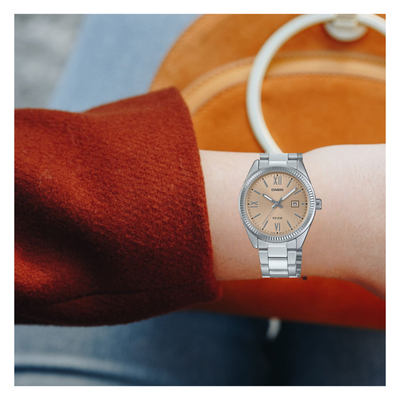 Reloj Casio Modelo LTP-1302DD-4A2 Diseño Elegante