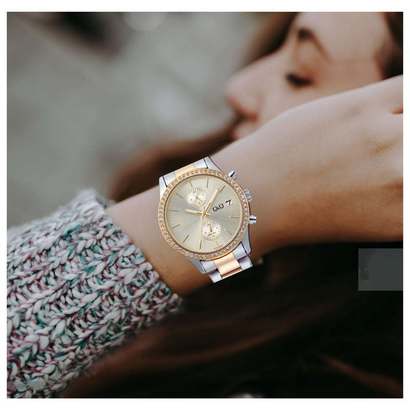 Reloj Q&Q C70A-004PY Diseño Elegante