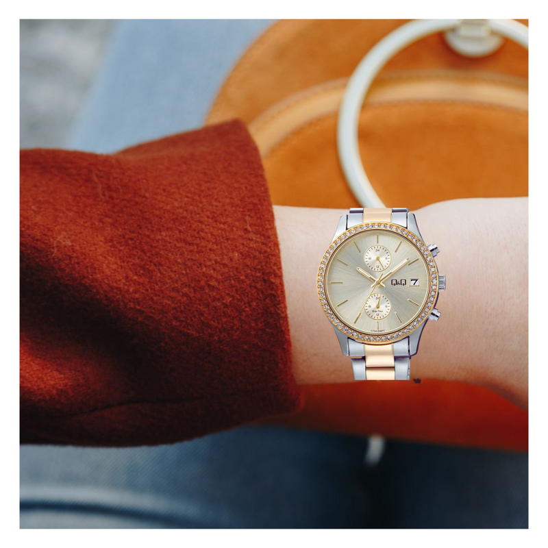 Reloj Q&Q C70A-004PY Diseño Elegante