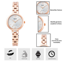 Reloj Q&Q Q55B-005PY Diseño Elegante