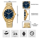 Reloj Q&Q Q01C-004PY Diseño Casual