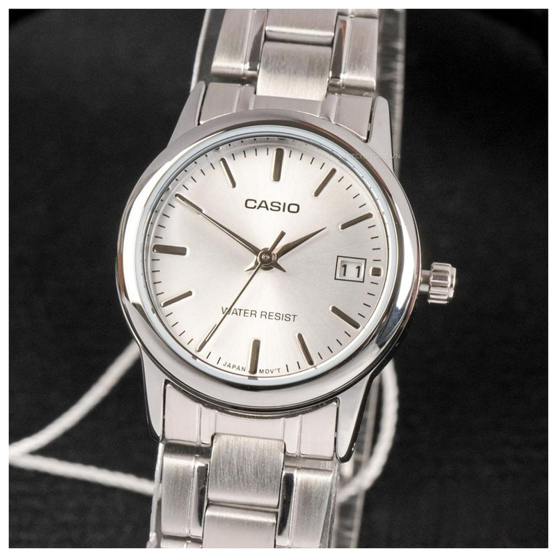 Reloj Casio Modelo LTP-V002D-7A Diseño Elegante