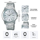 Reloj Casio Referencia MTP-1215A-7A Diseño Casual