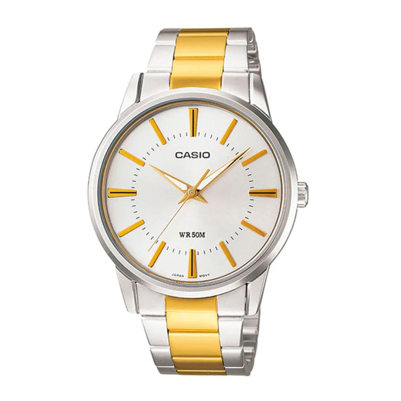 Reloj Casio Modelo MTP-1303SG-7A Diseño Elegante