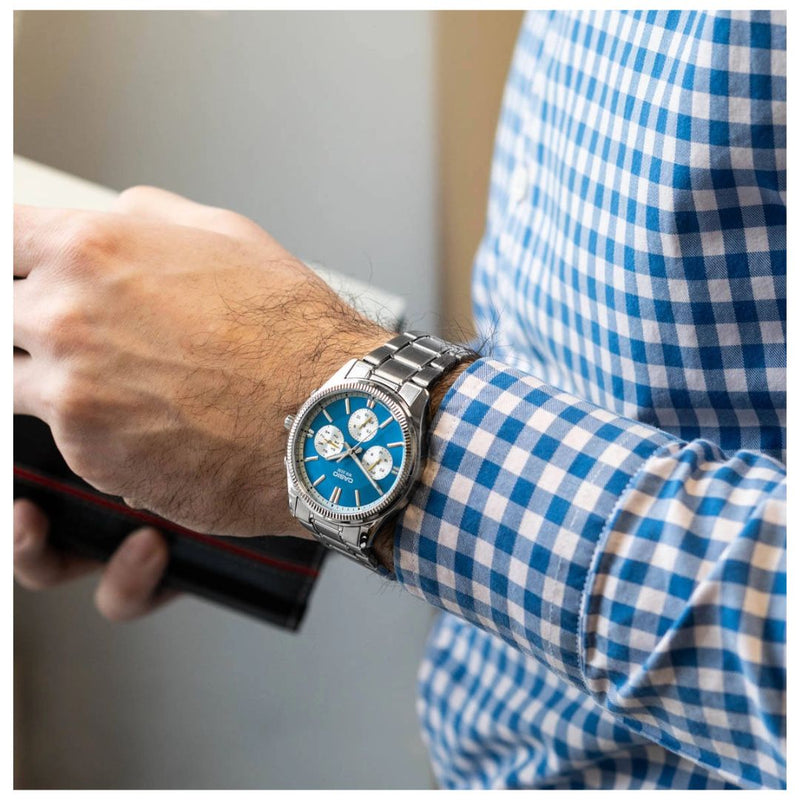 Reloj Casio Modelo MTP-1375D-2A2 Diseño Elegante