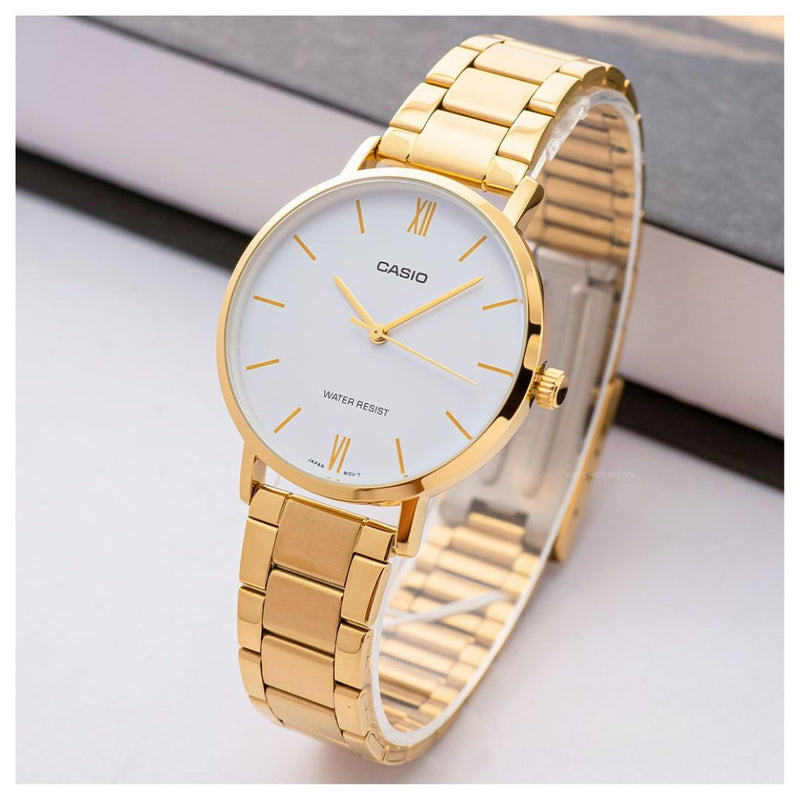 Reloj Casio Modelo LTP-VT01G-7B Diseño Elegante