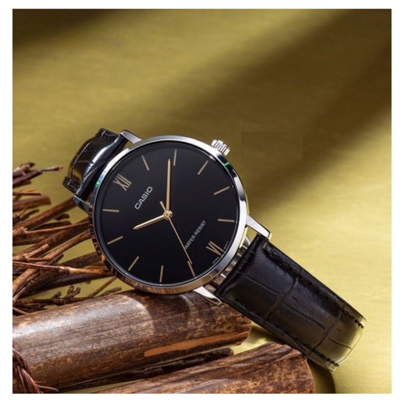 Reloj Casio Modelo LTP-VT01L-1B Diseño Elegante