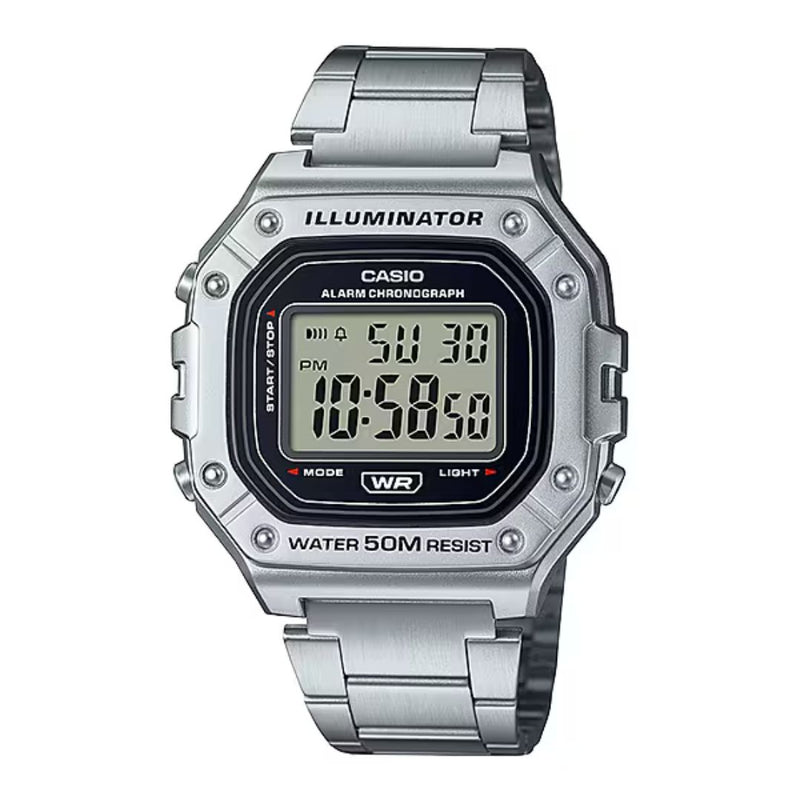 Reloj Casio Modelo W-218HD-1A Diseño Casual