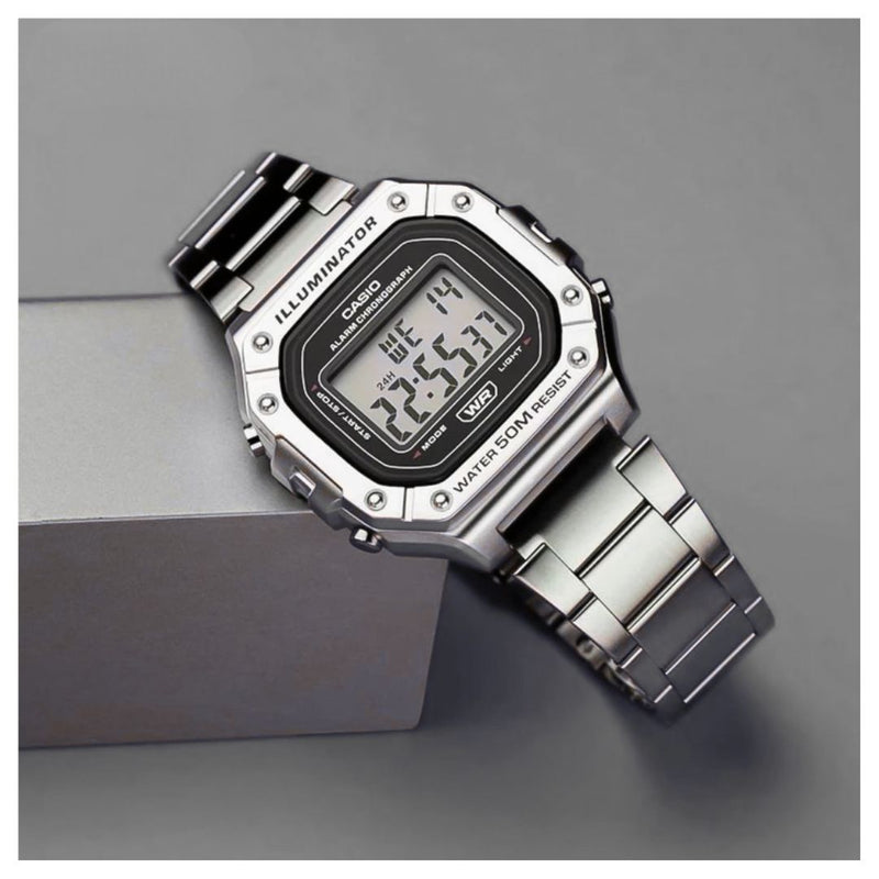 Reloj Casio Modelo W-218HD-1A Diseño Casual