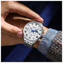 Reloj CURREN 8427 Cronógrafo Para Hombre - Plateado