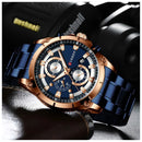 Reloj CURREN 8360 Cronógrafo Para Hombre - Azul