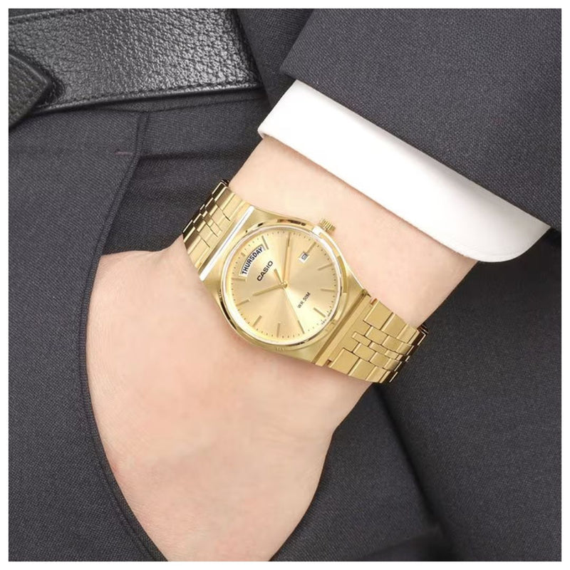 Reloj Casio Modelo MTP-B146G-9A Diseño Clasico