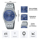 Reloj Casio Modelo MTP-B146D-2A Diseño Elegante