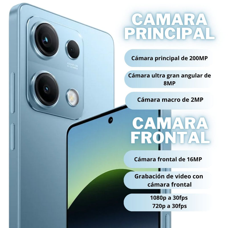 Celular Xiaomi Redmi Note 14S 256GB/8GB RAM - Azul