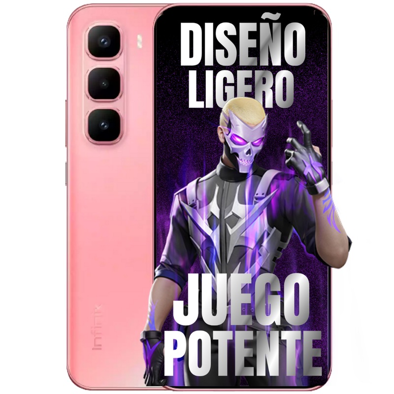 Celular INFINIX HOT 60 Pro Plus 256GB/8GB RAM - Rosa
