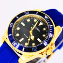 Reloj LIMITED Modelo MTP-06-59 Unisex - Azul Tablero Negro