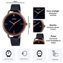 Reloj Casio Mujer LTP-E415MBR-1C Diseño Elegante