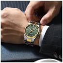 Reloj CURREN 8439 Diseño Elegante - Dorado verde