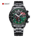 Reloj CURREN 8410 Cronógrafo Para Hombre Verde
