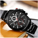 Reloj CURREN 8275 Elegante Para Hombre - Negro