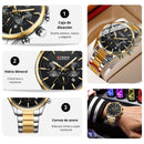 Reloj CURREN 8446 Cronografo Para Hombre - Dorado