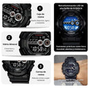 Reloj Casio G-SHOCK GD-100-1B Diseño Deportivo
