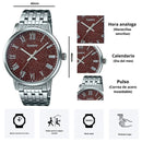Reloj Casio Hombre MTP-TW100D-5A Diseño Elegante