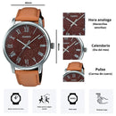 Reloj Casio Hombre MTP-TW100L-5A Diseño Elegante