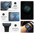 Reloj Curren 8460 Negro Azul Diseño Elegante